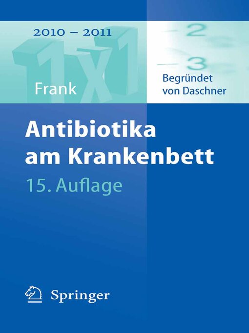 Title details for Antibiotika am Krankenbett by Winfried Ebner - Available